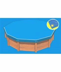 Bâche Hiver Eco Bleue Compatible Piscine Tropic Octo 414