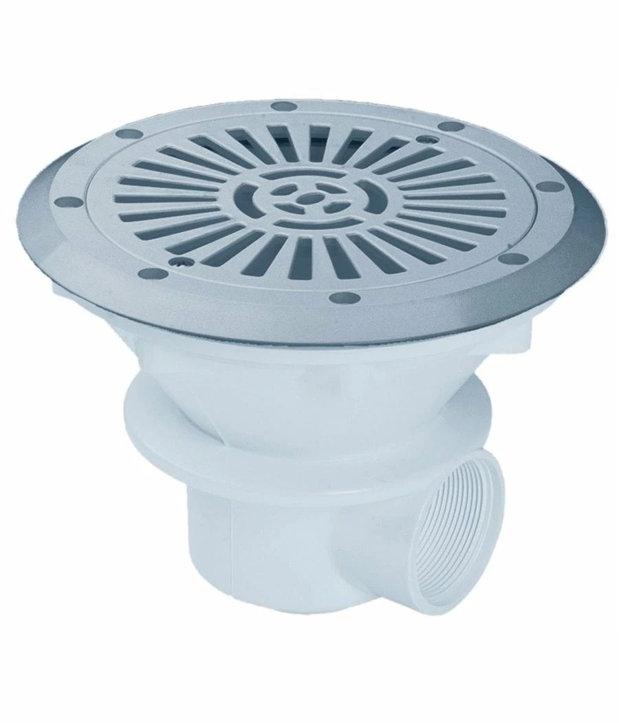 Bonde De Fond Liner De Coloris Gris Pour Piscine Enterrée 3 Bonde De Fond Liner De Coloris Gris Pour Piscine Enterrée