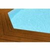 Liner 75/100 Compatible Piscine Nortland Octo 610x400x130 Bleu Clair