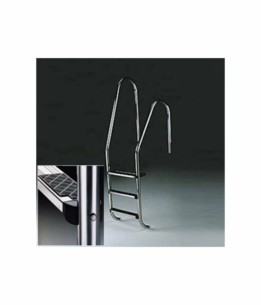 Marche Simple De Sécurité 550mm Pour échelle D. 48mm Pour Piscine Publique 3 Marche Simple De Sécurité 550mm Pour échelle D. 48mm Pour Piscine Publique